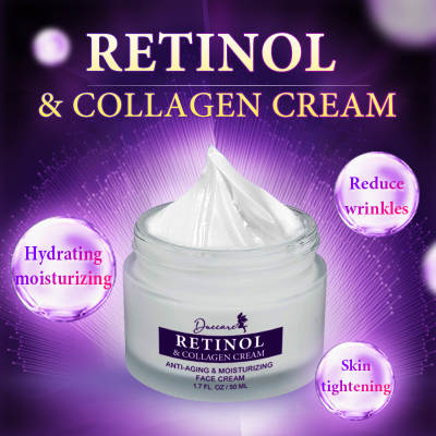 HOT SELLING....Due Care Instant Anti-Aging Wrinkle remover Cream with 2.5%  Retinol Moisturizer , Hyaluronic acid and Vitamin E 50Ml