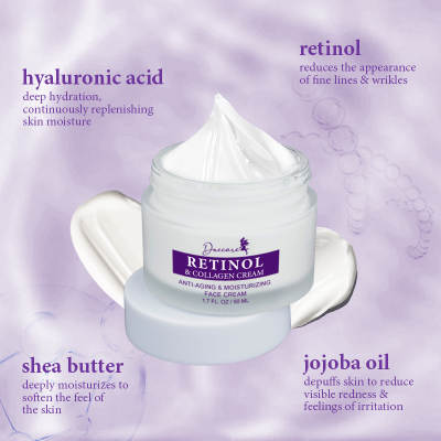 Hot Selling Due Care Instant Anti-Aging Wrinkle Remover Cream is the perfect solution! Formulated with 2.5% Retinol Moisturizer