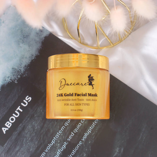 Super special deal on Hot selling Due Care Jelly Mask 24k Gold Collagen Face Deep Cleansing Skin Clears Acne