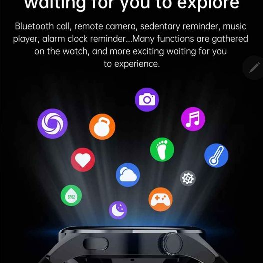Smart Design Men's Smart watch Multifunctional Smart Features