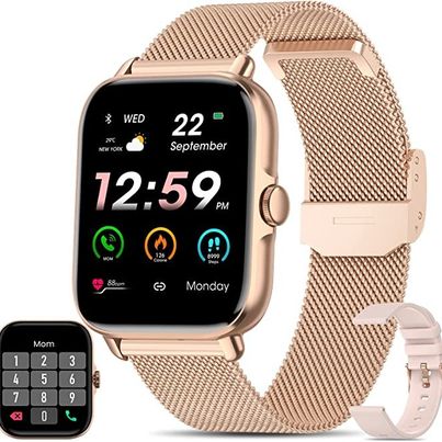 Hot Sale Smartwatch for Women's Waterproof BT Call Smart Watch Big Screen