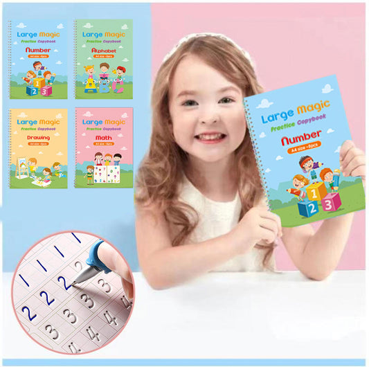 Magic books for kids from age 3 to 5 ( Preschool )