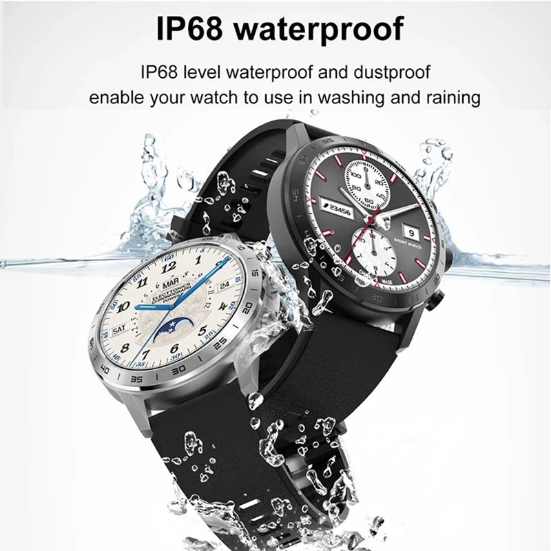 LIGE NEW Smart Watch ECG Monitoring 1.39inch 454*454dpi Screen BT Call Wireless Charging