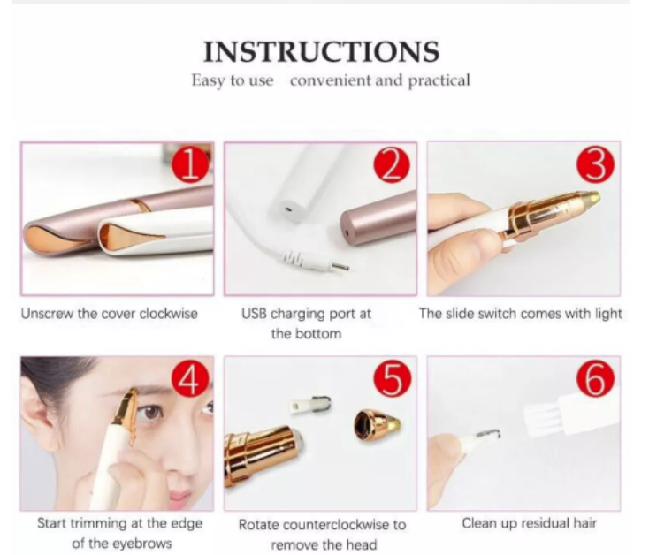 Are you looking for a way to keep your eyebrows looking perfect? Look no further than the Portable Eyebrow Trimmer Mini Pocket Pen! This handy device is perfect for achieving perfect eyebrows any time, any place.