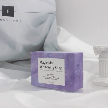 Suchen Sie nach einer natürlichen Möglichkeit, Ihre Haut aufzuhellen? Magic Skin Whitening Soap ist die perfekte Lösung! .Due Care Magic Skin Whitening Soap