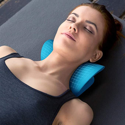 Civière cervicale, dispositif de traction du cou avec point de massage pour la relaxation musculaire, soulagement des maux de tête