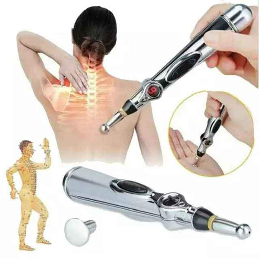 Akupunkturstift, elektronische Schmerzlinderungstherapie, Meridian-Energie-Massagestift, Selbstmassage-Werkzeuge, Muskelheilung 