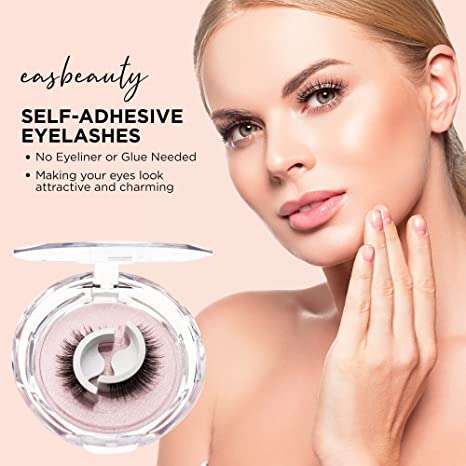 REUSABLE SELF-ADHESIVE EYELASHES, NO GLUE NEEDED