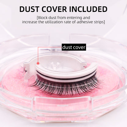 REUSABLE SELF-ADHESIVE EYELASHES, NO GLUE NEEDED