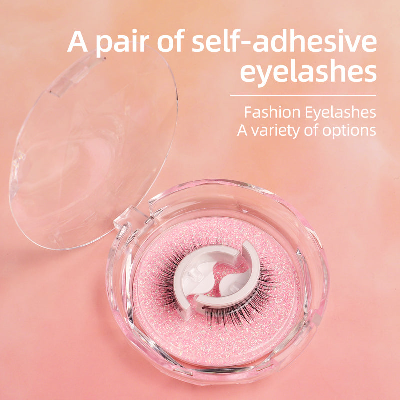 REUSABLE SELF-ADHESIVE EYELASHES, NO GLUE NEEDED