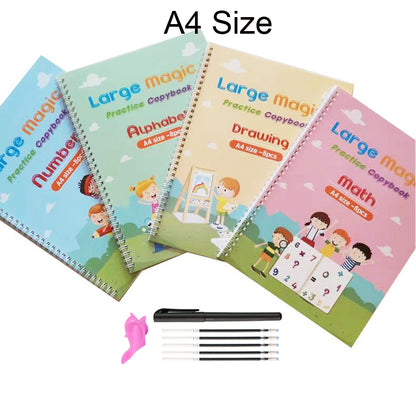 Magic books for kids from age 3 to 5 ( Preschool )