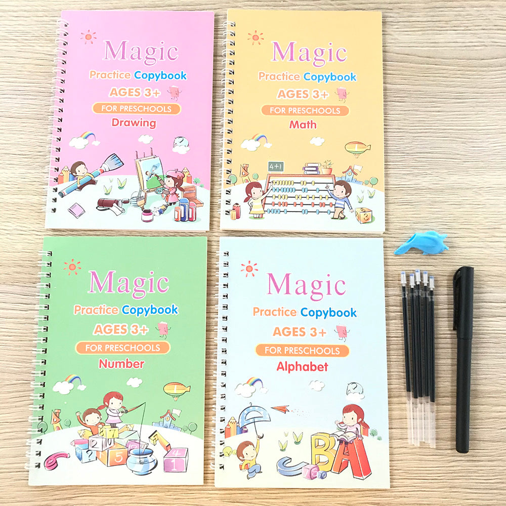 Magic books for kids from age 3 to 5 ( Preschool )