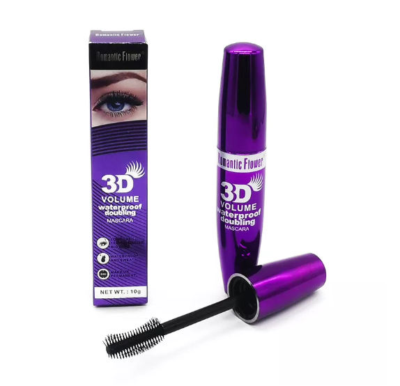 3D Silk Fiber Lash langdurige waterdigte Mascara, perfek om hoë swart volume en ekstra lengte aan jou natuurlike wimper te gee